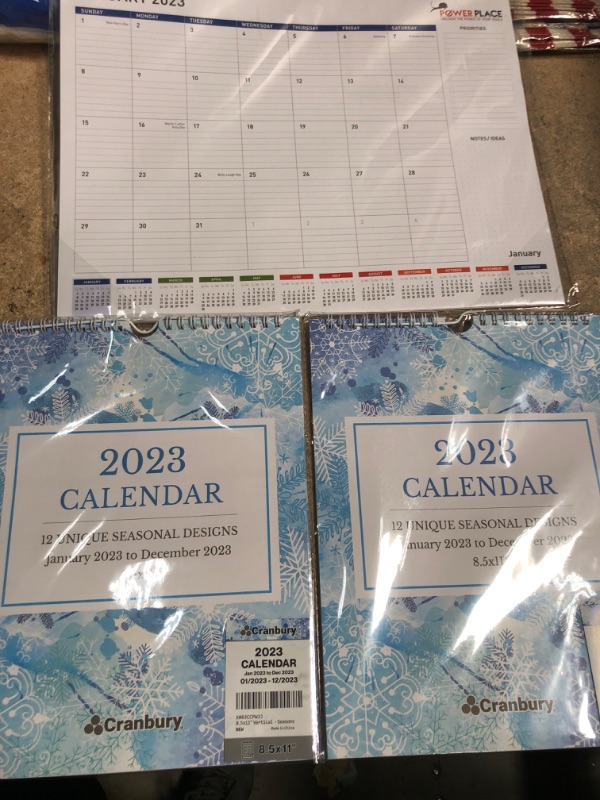 Photo 1 of 2023 calendar bundle 