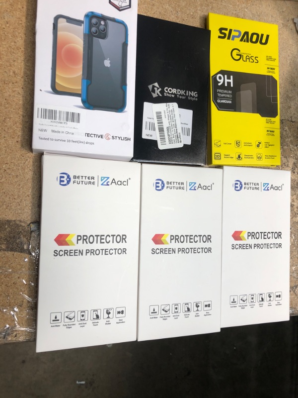 Photo 1 of MISCELLANEOUS BUNDLE OF ASSORTED SCREEN PROTECTORS AND CASES