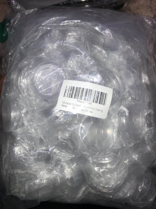 Photo 1 of 10g small clear container --100 pcs 