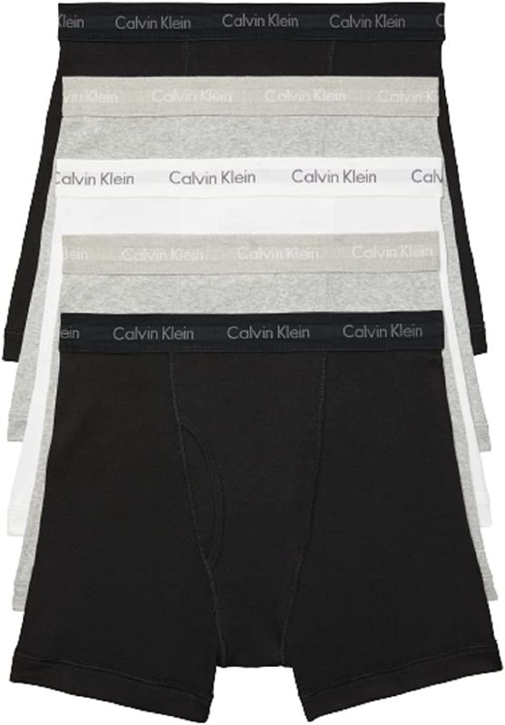 Photo 1 of Calvin Klein Men's Cotton Classics 5-Pack Boxer Brief