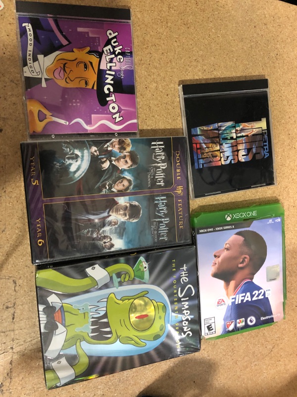 Photo 1 of 5 pack Assorted dvd and gaming Bundle 