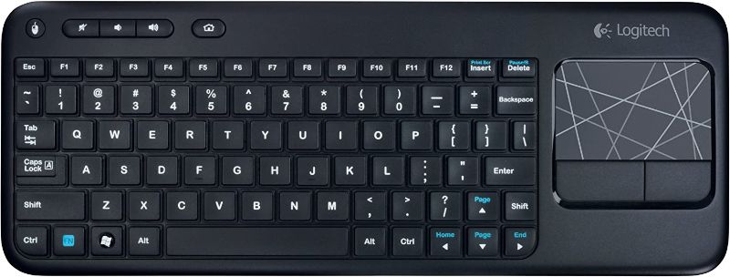 Photo 1 of Logitech Wireless Touch Keyboard K400 with Built-In Multi-Touch Touchpad