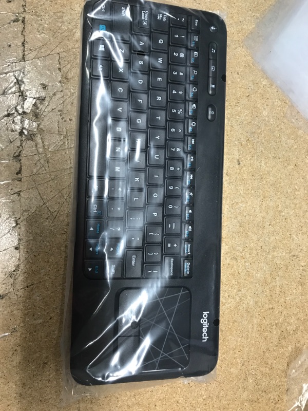 Photo 2 of Logitech Wireless Touch Keyboard K400 with Built-In Multi-Touch Touchpad