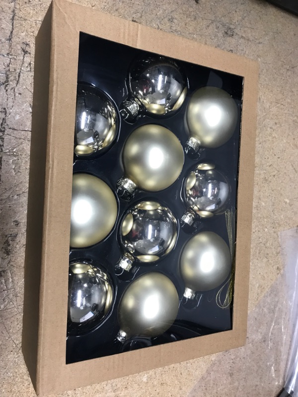 Photo 1 of 10PCS 2.64"(67mm) Christmas Ball Ornaments for Christmas Decorations, 