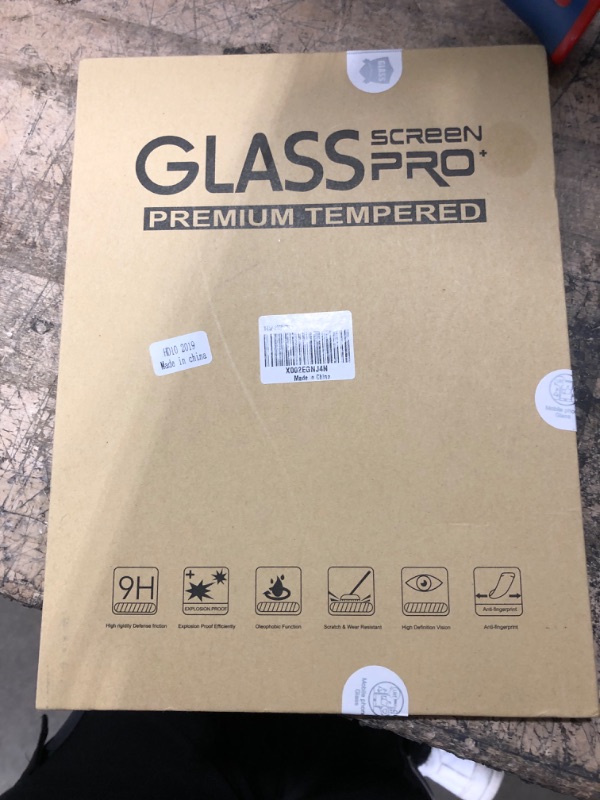 Photo 2 of Gylint New Fire HD 10 2019 Screen Protector Glass - Tempered Glass 9H Hardness Scratch Resistant Bubble Free Tempered Glass Screen Protector for All-New Fire HD 10 (7th and 9th Gen, 2017 and 2019)