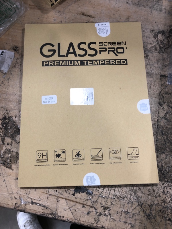 Photo 2 of Gylint New Fire HD 10 2019 Screen Protector Glass - Tempered Glass 9H Hardness Scratch Resistant Bubble Free Tempered Glass Screen Protector for All-New Fire HD 10 (7th and 9th Gen, 2017 and 2019)