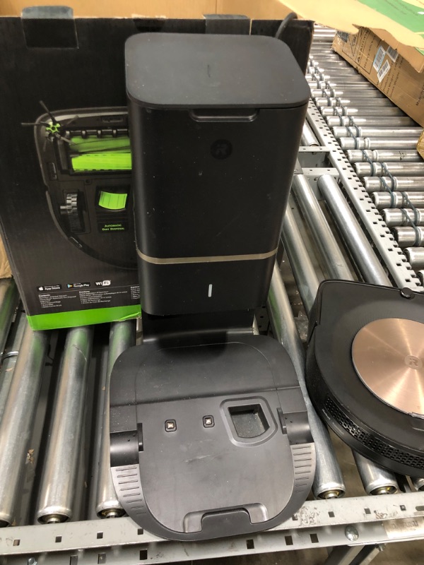 Photo 1 of ****PARTS ONLY****  iRobot Roomba s9+ (9550) Robot Vacuum with Automatic Dirt Disposal- Empties itself, Wi-Fi Connected, Smart Mapping, Powerful Suction, Corners & Edges, Ideal for Pet Hair, Black