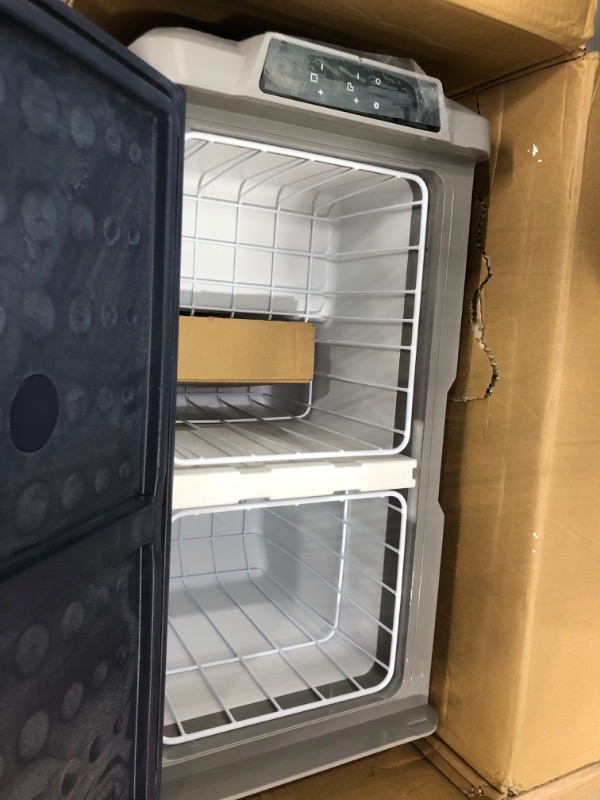 Photo 4 of BODEGA ?Upgraded? 12 Volt Refrigerator, Portable Freezer, Car Fridge Dual Zone WIFI APP Control, 53 Quart?50L?-4?-68? RV Car Cooler 12/24V DC and 100-240V AC for Outdoor, Vehicles, Camping, Travel 53 Quart blue