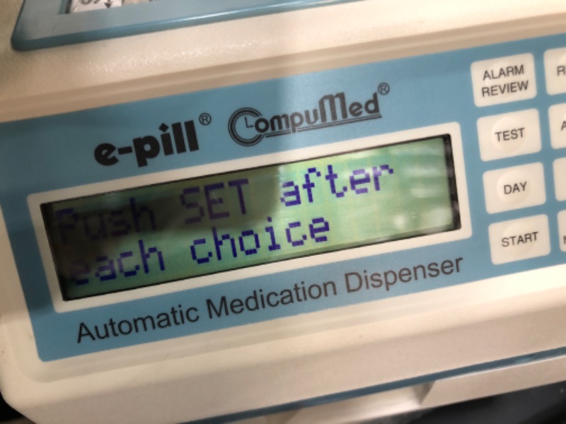 Photo 2 of e-Pill CompuMed - Tamper Resistant Automatic Pill Dispenser - AC Powered