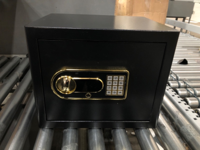 Photo 2 of 1.2Cub Fireproof Safe with Waterproof Fireproof Money Bag, Safe Box with Digital Keypad Key and Emergency Battery Box, Home Safe for Cash, Jewellery, Important Documents, Guns or Medicines
