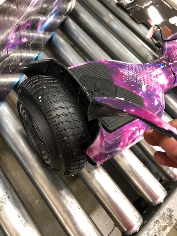 Photo 3 of ****READ NOTES**** Hover-1 Helix Electric Hoverboard | 7MPH Top Speed, 4 Mile Range, 6HR Full-Charge, Built-in Bluetooth Speaker, Rider Modes: Beginner to Expert Hoverboard Galaxy