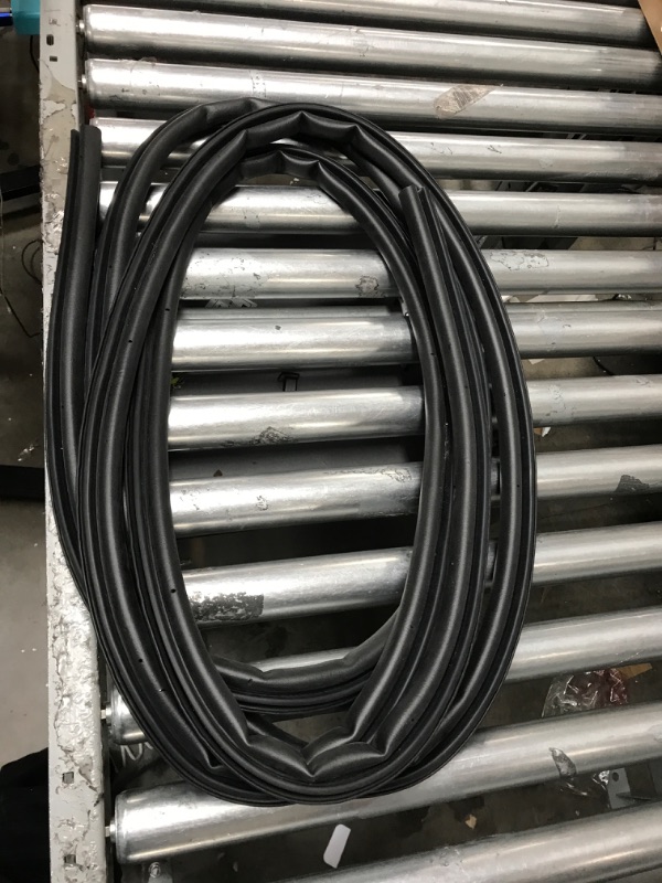 Photo 1 of 75 inch black leather stripping