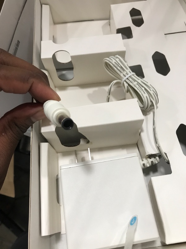 Photo 1 of NETGEAR Orbi Quad-Band WiFi 6E Mesh System (RBKE963), Router with 2 Satellite Extenders, Coverage up to 9,000 sq. ft, 200 Devices, 10 Gig Internet Port, AXE11000 802.11 Axe (Up to 10.8Gbps) WiFi 6E | 