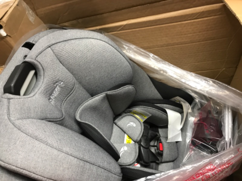 Photo 3 of Baby Jogger City Turn Rotating Convertible Car Seat | Unique Turning Car Seat Rotates for Easy in and Out, Onyx Black