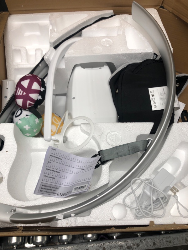 Photo 2 of 4moms mamaRoo Multi-Motion Baby Swing Smart Connectivity - Gray