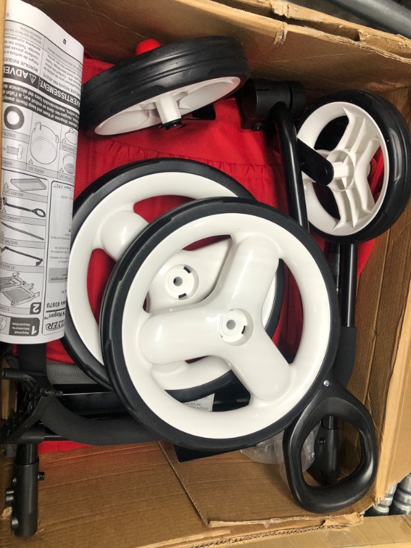 Photo 1 of *Opened Hardware* Radio Flyer Convertible Stroll 'N Wagon, Red
