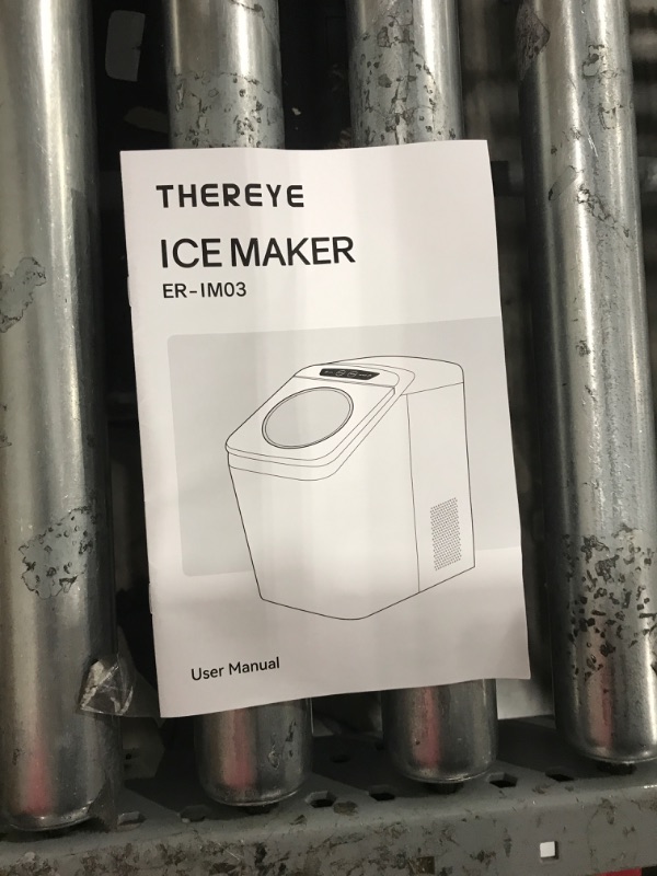 Photo 3 of *FOR PARTS* *NON FUNCTIONAL* Thereye Countertop Nugget Ice Maker, Pebble Ice Maker Machine, 30lbs Per Day, 2 Ways Water Refill, 3Qt Water Reservoir 