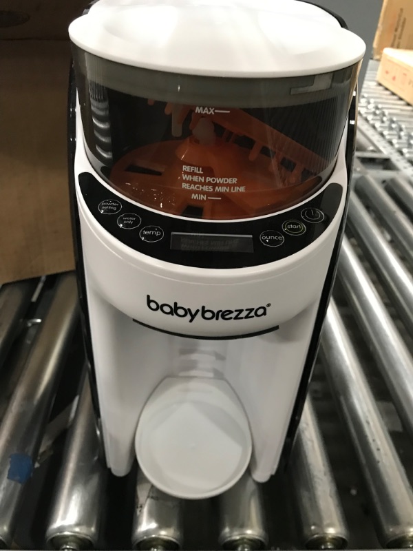 Photo 1 of New and Improved Baby Brezza Formula Pro Advanced Formula Dispenser Machine - Automatically Mix a Warm Formula Bottle Instantly - Easily Make Bottle with Automatic Powder Blending