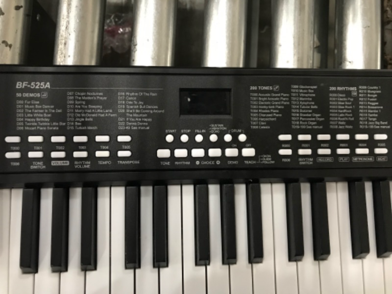 Photo 1 of Beginners Piano Keyboard 37 Keys Portable Electronic Keyboard Piano Built-in Rechargeable Battery Kids Piano with Headphone Jack Learning Musical Instruments Gifts for 3 4 5 6 7 Boys Girls