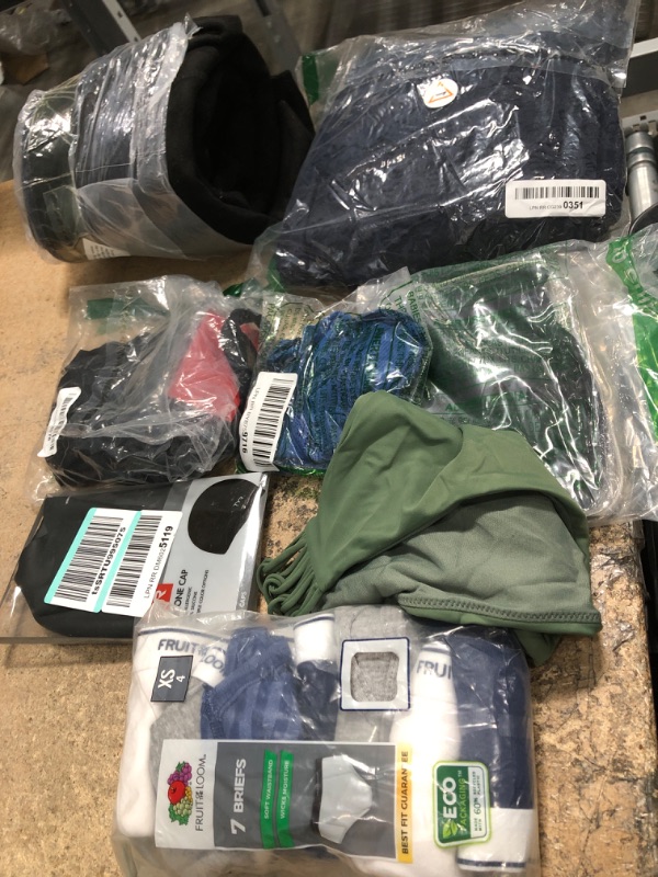Photo 1 of bundle of assorted mens/women/kids clothing- assorted styles and sizes- 8
