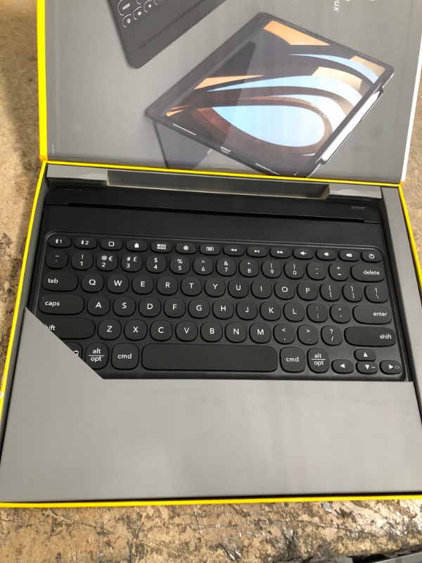 Photo 2 of ZAGG Rugged Book Go - Durable Case and Bluetooth Keyboard for iPad Pro 12.9" - Gen 3 (2018) and Gen 4 (2020) - Black