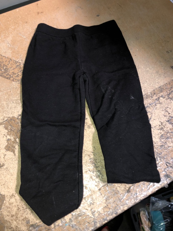 Photo 2 of Hanes Girls' ComfortSoft EcoSmart Jogger Pants Medium Black