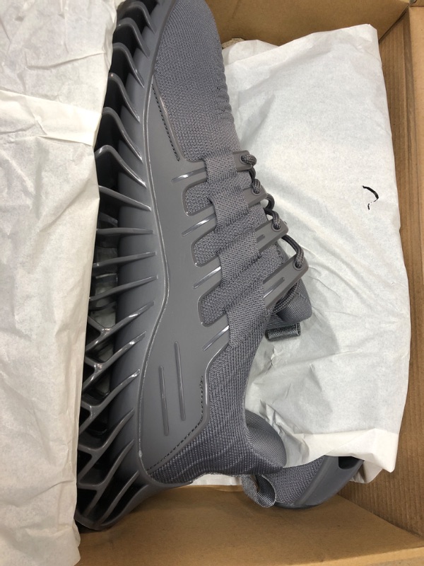 Photo 1 of **NEW**  SUOKENI Men's Fashion Sneaker Breathable Running Shoes Athletic Walking Shoes  Size11 Darkgrey
