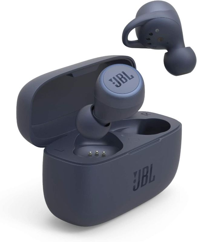 Photo 1 of JBL LIVE 300, Premium True Wireless Headphone, Blue (Renewed)
