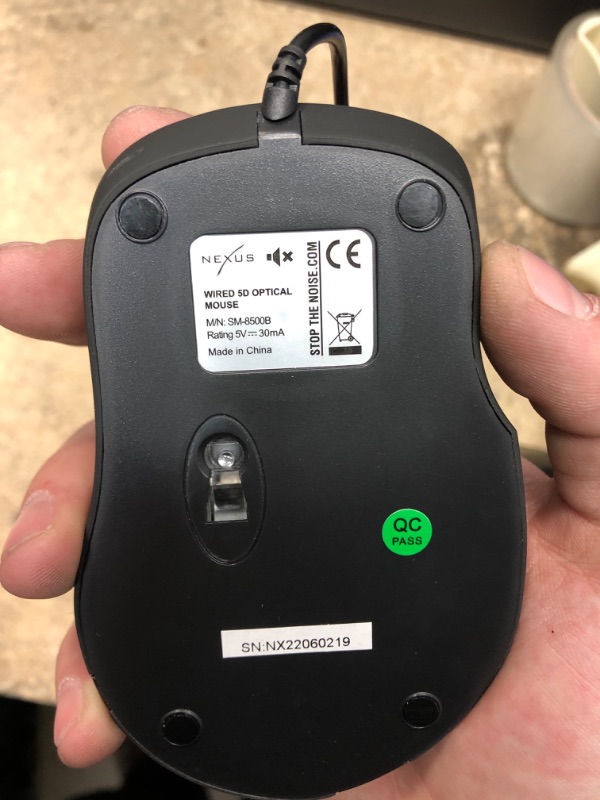 Photo 3 of Nexus Silent Wired Mouse SM-8500