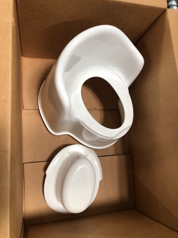 Photo 1 of BabyBjörn Potty Chair, White/Grey