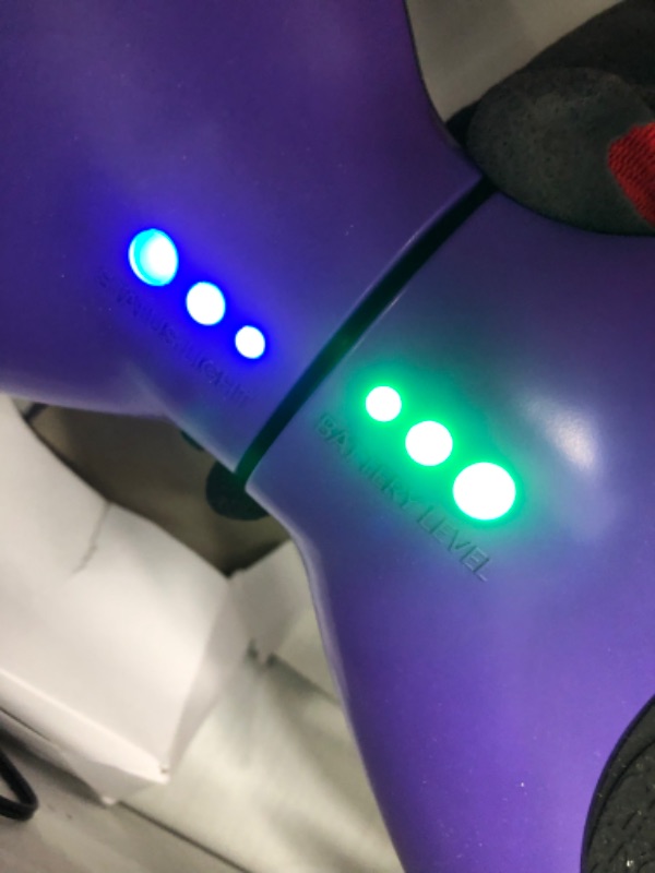 Photo 1 of Jetson Prism All-Terrain Hoverboard | All-Terrain Tires | LAVA LED Light-Up Rims| Top Speed of 7 mph | Range of Up to 5 Miles| Active Balance Technology Purple