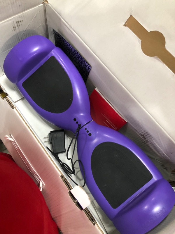 Photo 1 of Jetson Prism All-Terrain Hoverboard | All-Terrain Tires | LAVA LED Light-Up Rims| Top Speed of 7 mph | Range of Up to 5 Miles| Active Balance Technology Purple