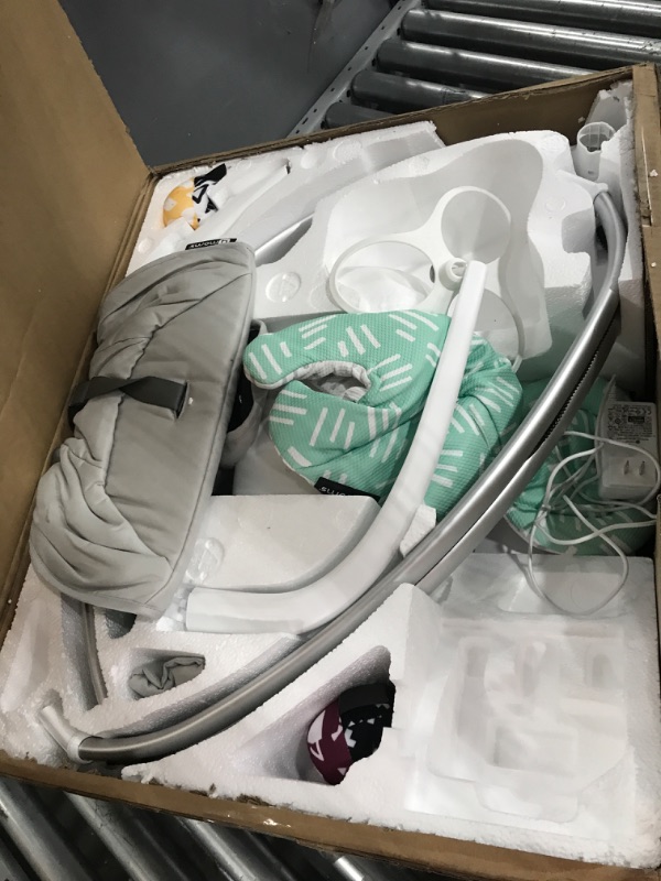 Photo 2 of 4moms mamaRoo Multi-Motion Baby Swing Smart Connectivity - Gray