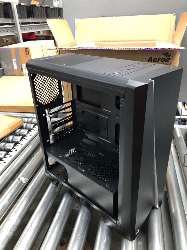 Photo 2 of AeroCool Cylon RGB Mid Tower with Acrylic Side window, Black
