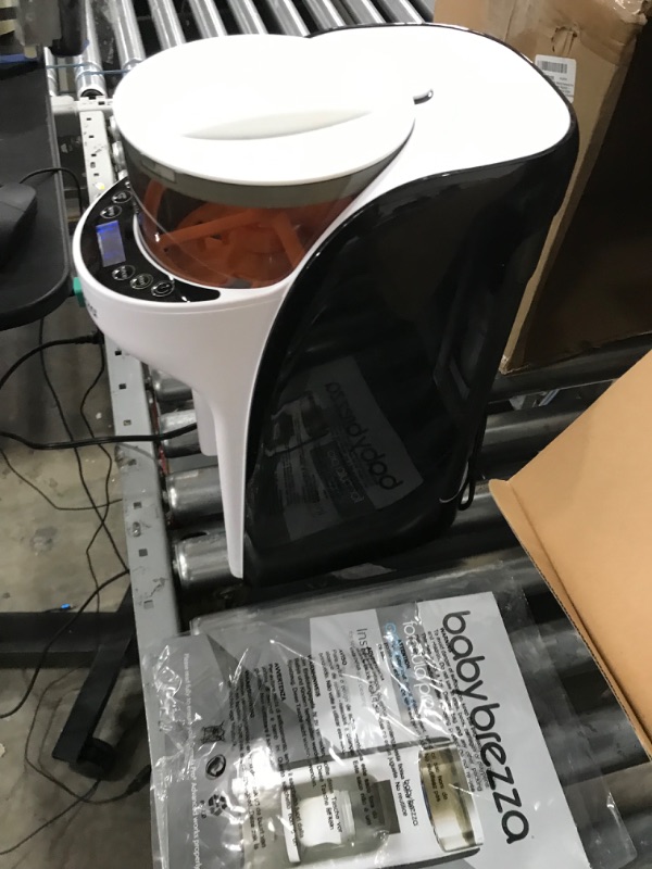 Photo 3 of New and Improved Baby Brezza Formula Pro Advanced Formula Dispenser Machine - Automatically Mix a Warm Formula Bottle Instantly - Easily Make Bottle with Automatic Powder Blending