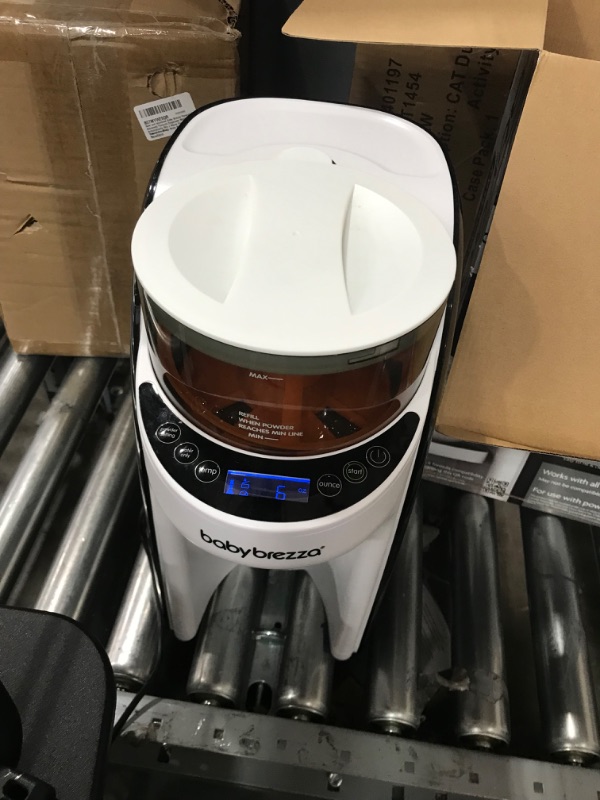 Photo 4 of New and Improved Baby Brezza Formula Pro Advanced Formula Dispenser Machine - Automatically Mix a Warm Formula Bottle Instantly - Easily Make Bottle with Automatic Powder Blending