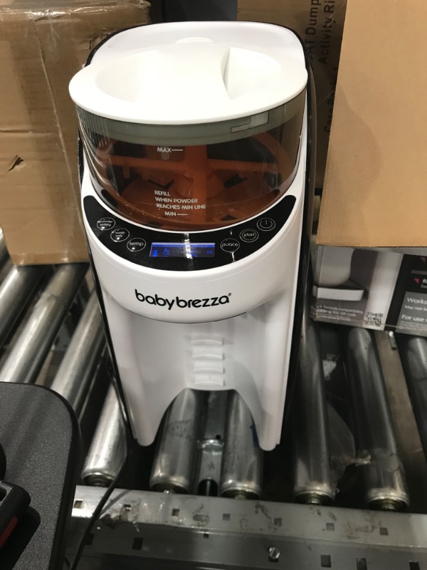 Photo 2 of New and Improved Baby Brezza Formula Pro Advanced Formula Dispenser Machine - Automatically Mix a Warm Formula Bottle Instantly - Easily Make Bottle with Automatic Powder Blending