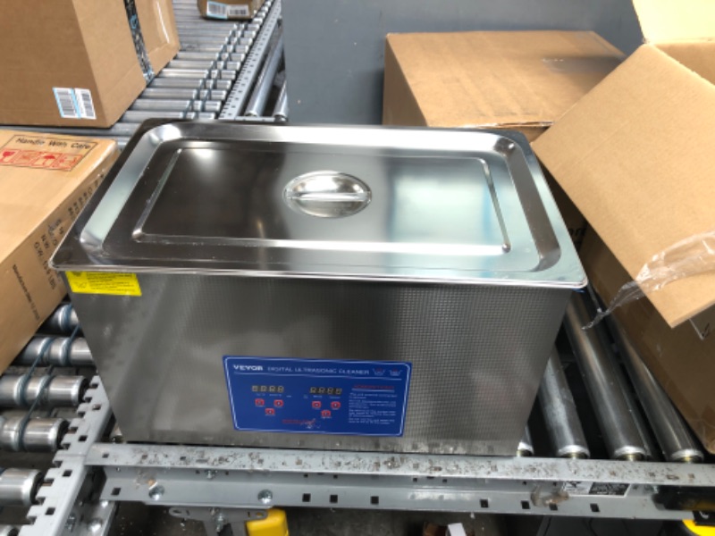 Photo 2 of **PARTS ONLY/ PLEASE READ COMMENTS ** 
VEVOR 30L Industrial Ultrasonic Cleaner with Digital Timer&Heater 40kHz Professional Large Ultrasonic Cleaner Total 1200W