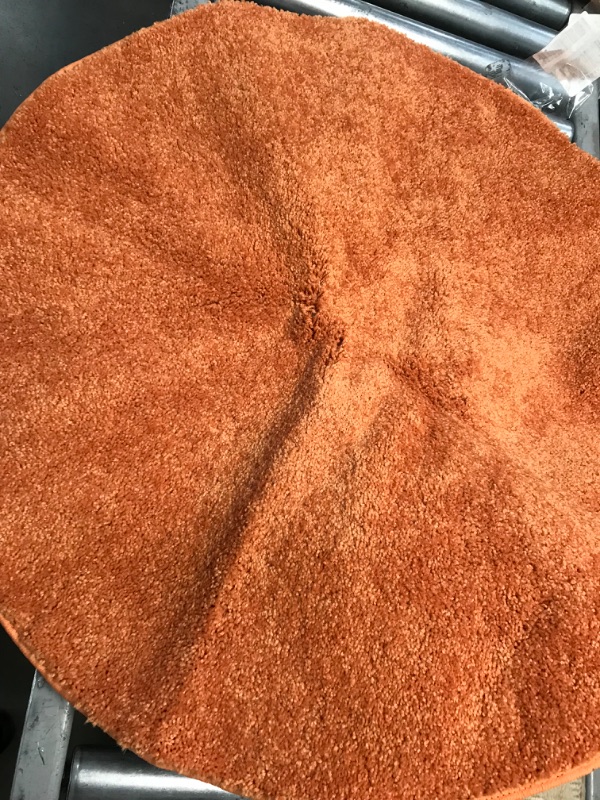 Photo 1 of  Round 22-Inch, RUG ORANGE 
