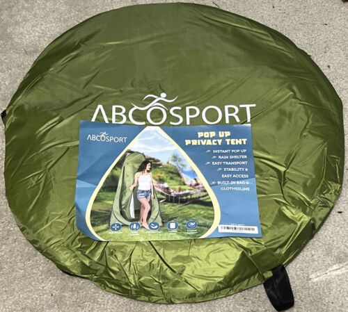 Photo 1 of Abco Tech Pop Up Privacy Tent Instant Portable Shower Tent Changing Room Toilet
