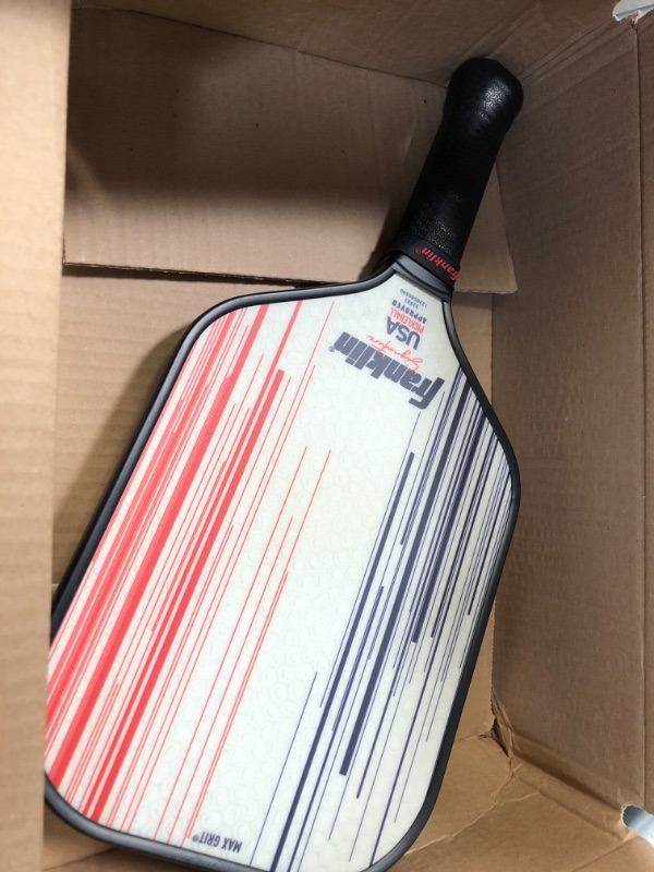 Photo 2 of Franklin Sports Pro Pickleball Paddles - Signature Series Pro Pickleball Paddle with MaxGrit Surface - USA Pickleball (USAPA) Approved Tournament Pickleball...
