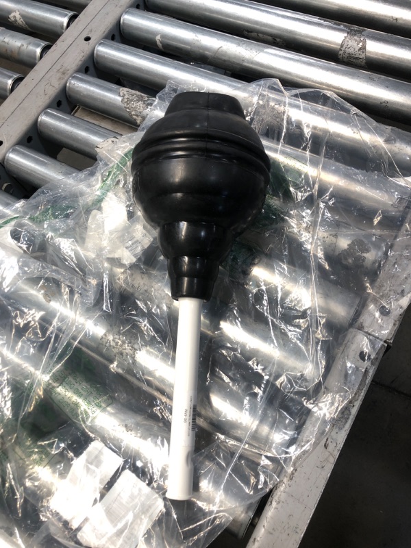 Photo 2 of **MISSING HANDLE**Korky 96-4AM BeehiveMAX Toilet Plunger, Black
