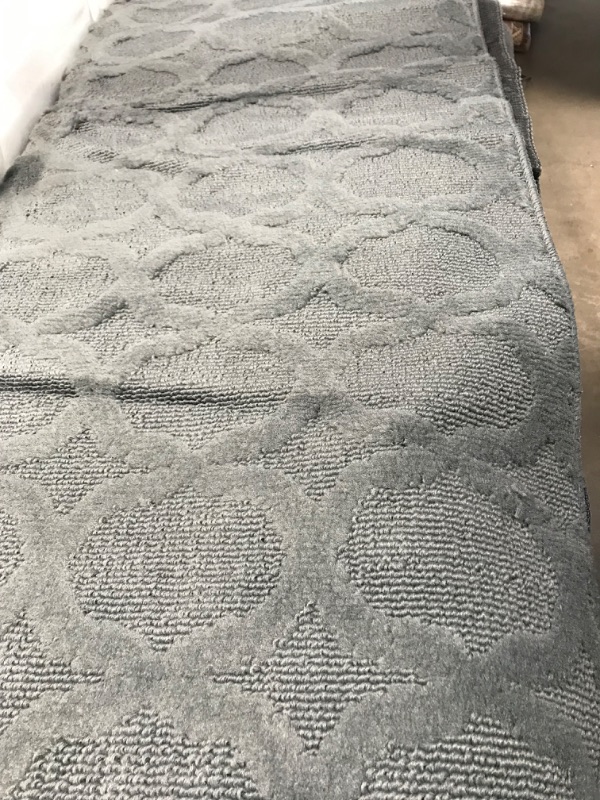 Photo 1 of *COLOR MAY VARY* Garland Rug Sparta 5 ft. x 7 ft. Area Rug GREY 