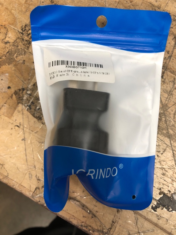 Photo 2 of JORINDO Nema 5-20P Male to Nema 5-15/20R Female AC Adapter,20 Amp T-Blade Male Plug to 15A/20A Household Female AC Power Adapter?5-20P to 5-15&20R?