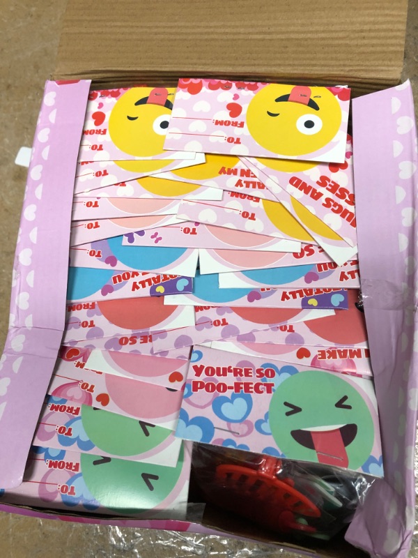 Photo 2 of 28 Pack Kids Valentines Day Gift Novelty Toy Set Includes Foam Planes,Shutter Shades,Bubble Wands,Sticky Hands,Spring Toys,for Classroom Exchange Prizes,Valentine Party Favors,Valentine‘s Gifts