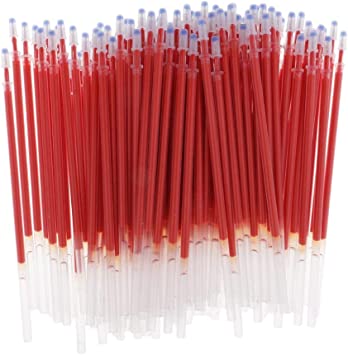 Photo 1 of Amazon Basics Gel Pen Refills, Red (36 ct)