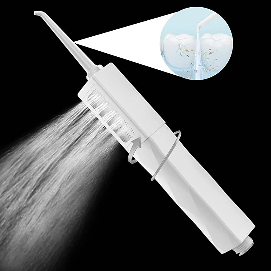 Photo 1 of HandSonic 4-in-1 Multi-Function Water Flosser for Family Use, Tooth Cleaning and Good Shower Experience, High Pressure Shower Head Handheld