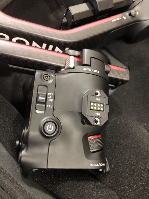 Photo 3 of **UNABLE TO TEST*MISSING PARTS** DJI RS 3 Pro Combo, 3-Axis Gimbal Stabilizer for DSLR and Cinema Cameras Canon/Sony/Panasonic/Nikon/Fujifilm/BMPCC, Automated Axis Locks, Carbon Fiber Arms, Includes Ronin Image Transmitter and More