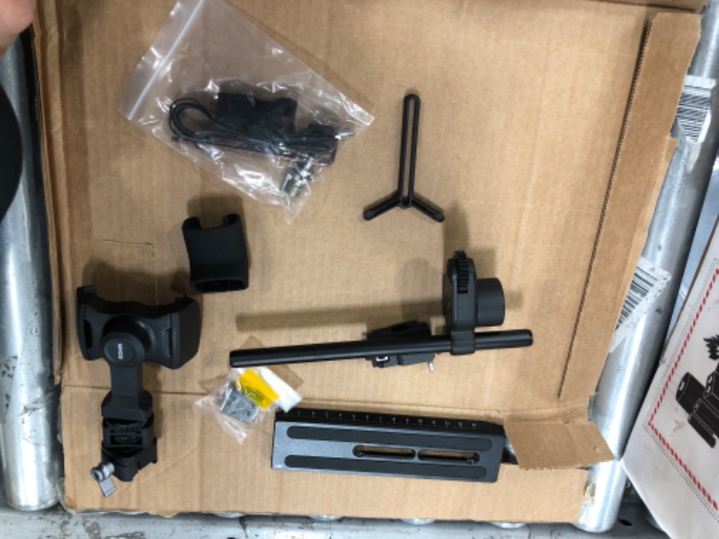 Photo 7 of **UNABLE TO TEST*MISSING PARTS** DJI RS 3 Pro Combo, 3-Axis Gimbal Stabilizer for DSLR and Cinema Cameras Canon/Sony/Panasonic/Nikon/Fujifilm/BMPCC, Automated Axis Locks, Carbon Fiber Arms, Includes Ronin Image Transmitter and More