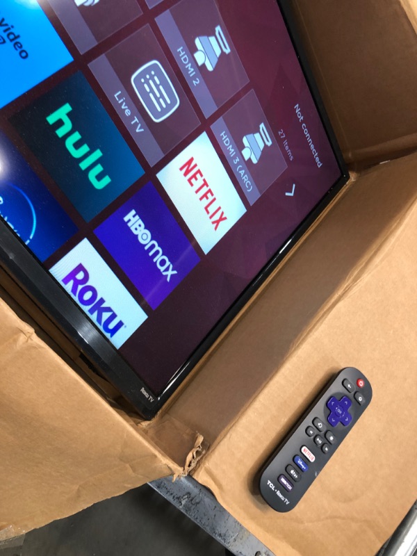 Photo 2 of TCL 32" CLASS 3-SERIES HD LED SMART ROKU TV - 32S355 (DOES NOT INCLUDE LEGS)